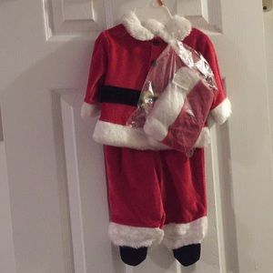 0-3months Santa outfit